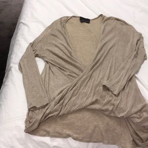 Beige top Urban Outfitters Harlowe&Graham